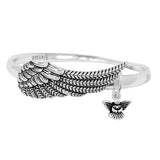 88617, "BLESSED" CHARM WORDS ENGRAVED BRACELET