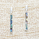88639, ABALONE BAR POST EARRING
