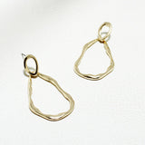 88643, GEOMETRIC METAL EARRING