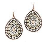 88654, WESTERN TEARDROP EARRING