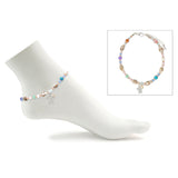 88710, SEA TURTLE CHARM WITH SHELL ANKLET