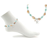 88710, STARFISH CHARM WITH SHELL ANKLET