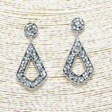 Glitter Geometric Earring - view 3
