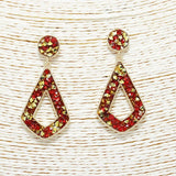 Glitter Geometric Earring - view 4