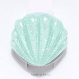 88839, SEASHELL GLITTER SELF ADHESIVE PHONE GRIP