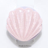 88839, SEASHELL GLITTER SELF ADHESIVE PHONE GRIP