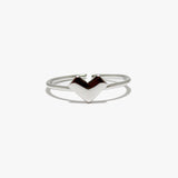 88909, HEART 925 STERLING SILVER ONE SIZE ADJUSTABLE RING