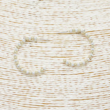 88993, 30MM BALL BEADED HOOP EARRING