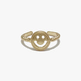 88995, SMILE HAPPY FACE ONE SIZE RING