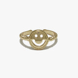 88995, SMILE HAPPY FACE ONE SIZE RING