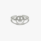 88996, SMILE HAPPY FACE ONE SIZE RING