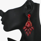 89021, MARQUISE ACCENT RHINESTONE EVENING EARRING