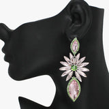 89036, MARQUISE ACCENT RHINESTONE EVENING EARRING