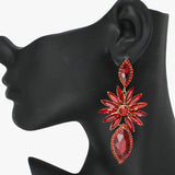 89036, MARQUISE ACCENT RHINESTONE EVENING EARRING