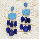 Geometric Celluloid Acetate Drop Earring - view 2
