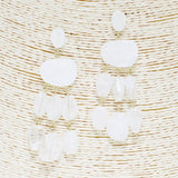 Geometric Celluloid Acetate Drop Earring - view 3