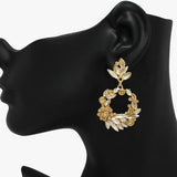 89113, MULTI RHINESTONE EVENING EARRING