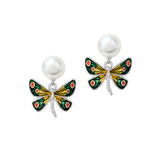 86161, EPOXY WITH PEARL EARRING