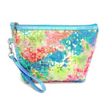 89225, MULTI SEQUIN POUCH