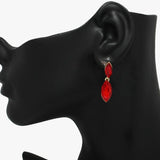 Marquise Rhinestone Post Earring - view 2