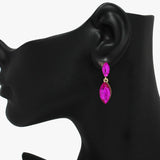 89249, MARQUISE RHINESTONE POST EARRING