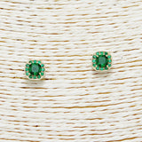 89387, CUBIC ZIRCONIA STUD EARRING