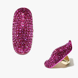 89492, PAVE RHINESTONE STRETCH RING