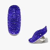 89492, PAVE RHINESTONE STRETCH RING