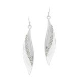 Epoxy with Rhinestone Wavy Earring - view 3