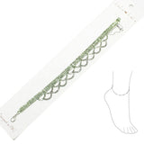 89660, CRYSTAL EMBELLISHED RHINESTONE ANKLET