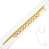 89660, CRYSTAL EMBELLISHED RHINESTONE ANKLET