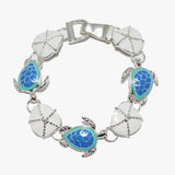 89736, SEA LIFE EPOXY MAGNETIC CLOSE BRACELET