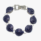 89737, SEASHELL EPOXY MAGNETIC CLOSE BRACELET