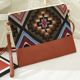 89743, AZTEC MINI CLUTCH/CROSSBODY BAG