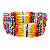 Western Seed Beaded Stretch Bracelet - view 2