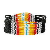 Western Seed Beaded Stretch Bracelet