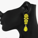 89912, RHINESTONE DANGLE DROP EVENING EARRING