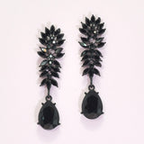 89912, RHINESTONE DANGLE DROP EVENING EARRING