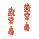 89912, RHINESTONE DANGLE DROP EVENING EARRING