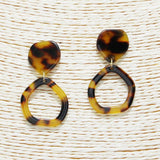 Tortoise Acetate Earring