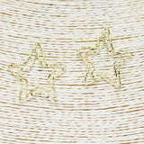 Gold Dipped Star Metal Earring