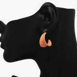 Color Rubber Coated Post Earring - view 4