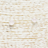 6MM Gold Dipped Round Crystal Stud Earring
