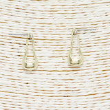 Gold Dipped Safety PIN Post Earring