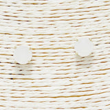 8MM Gold Dipped Round Crystal Stud Earring - view 2