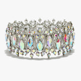 90089, MULTI RHINESTONE STRETCH BRACELET