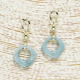 Geometric Celluloid Acetate Earring - view 2