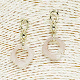 Geometric Celluloid Acetate Earring