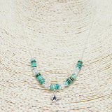 Starfish Charm Mixed Beaded Necklace