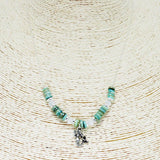 Mermaid Charm Mixed Beaded Necklace